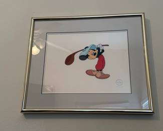 Walt Disney Studios Animation Art "Canine Caddy" Sericel