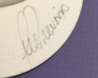 ACC Bear Logo Golf Visor Signed