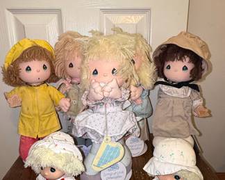 Collection of Vintage Precious Moments Applause Dolls
