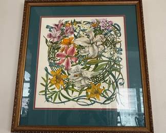 Robert Furber "Twelve Months of Flowers" Botanical Print