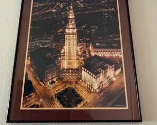 Jennie Jones 1991 Cleveland Terminal Tower Aerial Photograph