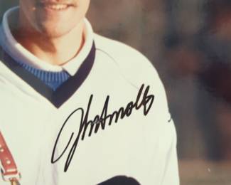 Autographed John Daly Maxfli Promotional Photograph