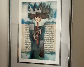 Ruina 1979 Mixed Media Etching by Graciela Rodo Boulanger