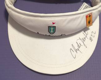 Innisbrook Golf Visor Signed by Chip Beck