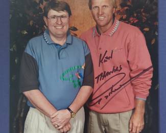 Greg Norman Signed Photograph