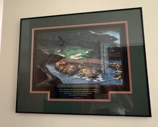 The Essence of Golf Framed Print