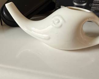 Ceramic Elephant Neti Pot