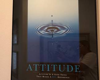 Successories 'Attitude' Motivational Poster
