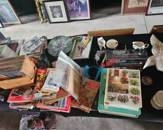 Junk on a table