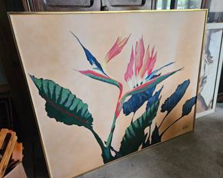 Birds of Paradise Art