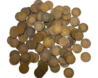 Larger Group of 1900's Indian Head Cents