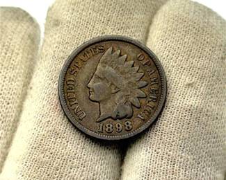 1898 Indian Head Cent – Classic 19th-Century U.S. Copper Coin