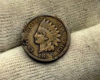 1885 Indian Head Cent – Classic 19th-Century U.S. Copper Coin
