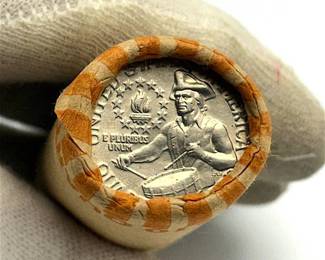 1776–1976 Bicentennial Washington Quarter Roll – 40 Coins | $10 Face Value