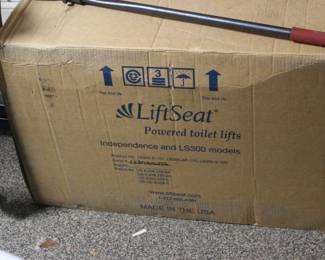 POWERED TOILET LIFT BY LIFTSEAT (BRAND NEW STILL IN BOX)