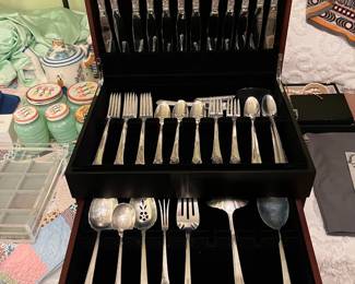 Sterling Flatware Damask Rose 