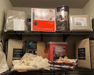 New linens, Sheets, Pillow cases