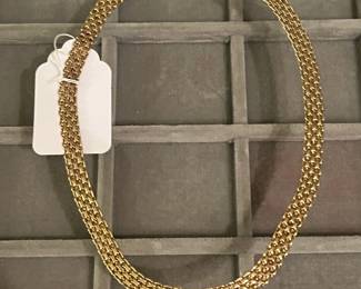14K Yellow Gold Necklace 