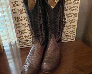 Tony Lama Ostrich Boots 