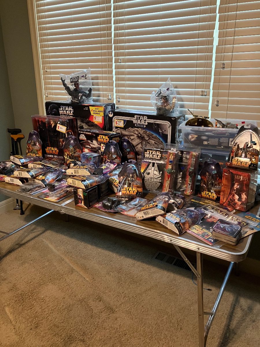 Star Wars mountain….some Trekkie stuff too.