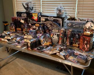 Star Wars mountain….some Trekkie stuff too.