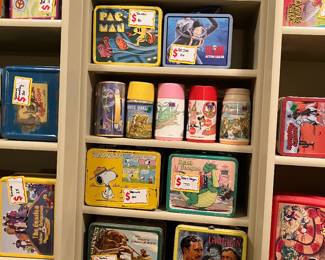 Antique lunch boxes