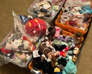Disney plushies