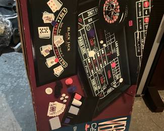 Vegas poker set. Never removed from box for some reason. 
