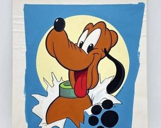 pluto painted art
