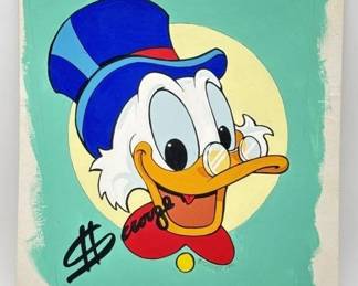 scrooge painting