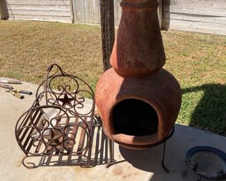 large chiminea
