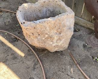 stone planter