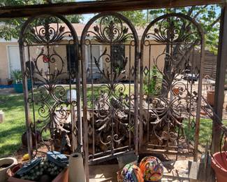 three-panel iron divider