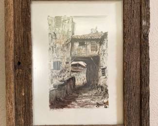 Spanish village art