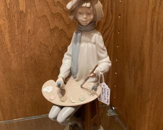 Lladro Artist with Palette