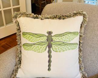 Dragonfly pillows