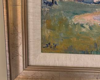 Signed art by Stein