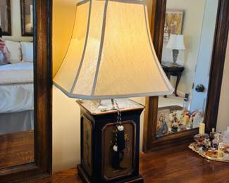 Lamp with Empire shade
