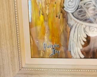 Signed oil on canvas