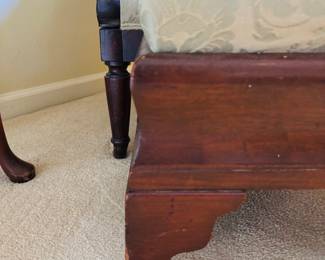 Antique footstool