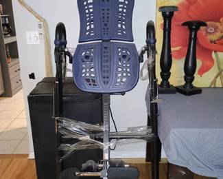 Heavy-duty Teeter Hang Ups inversion table for back therapy and fitness. Fully assembled.