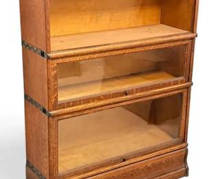 Vintage Macey Wooden Barrister Bookcase