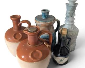 Stoneware Jugs, Decanters, More