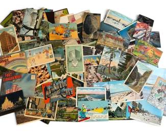 Hundreds of Vintage Postcards