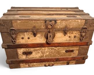 Antique Steamer Trunk