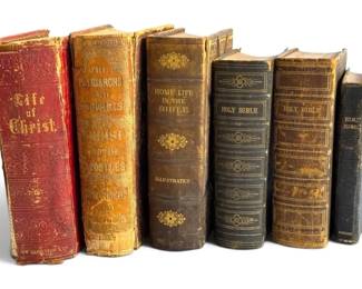 Antique Bibles From The 1800s