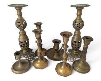 Brass Candle Holders