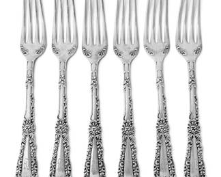 Sterling Silver Venus 7 Forks 199g Total