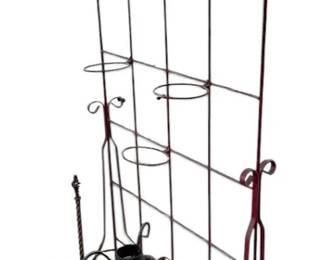 Three Metal Plant Stands