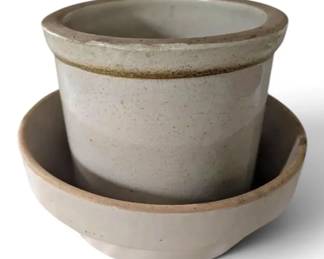 1 Gallon Stoneware Crock Bowl